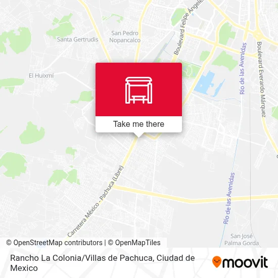 Rancho La Colonia / Villas de Pachuca map