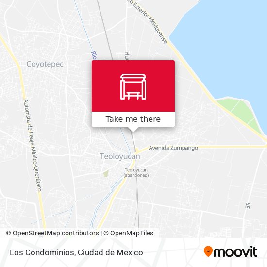 Los Condominios map