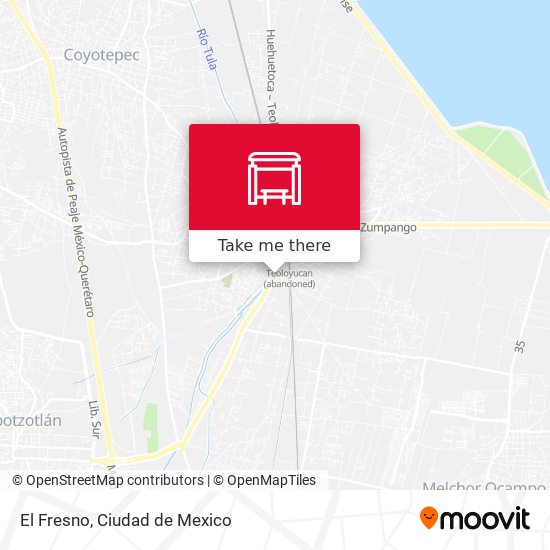 Mapa de El Fresno