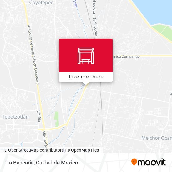Mapa de La Bancaria