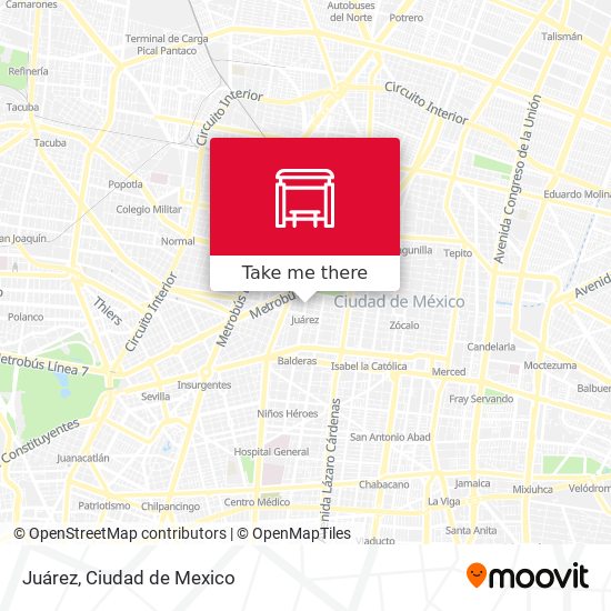 Juárez map