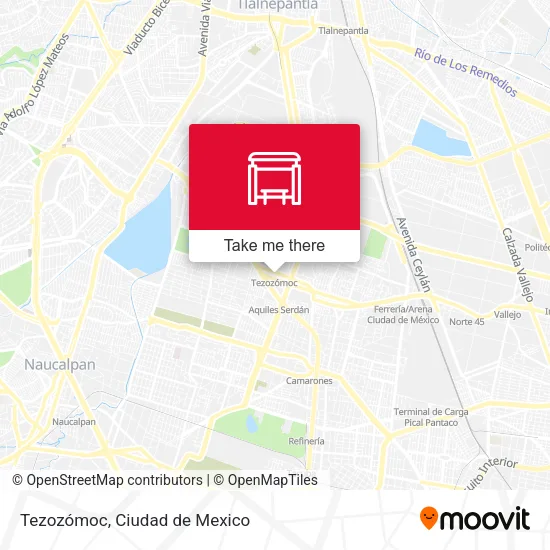 Mapa de Tezozómoc