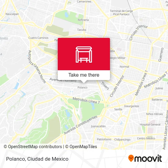 Polanco map