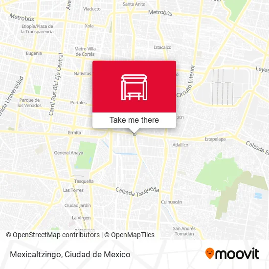 Mexicaltzingo map