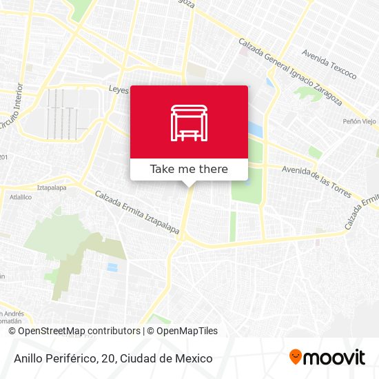 Anillo Periférico, 20 map