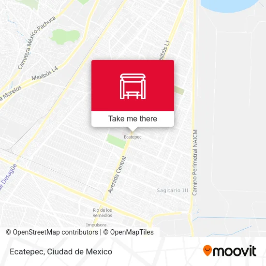 Ecatepec map