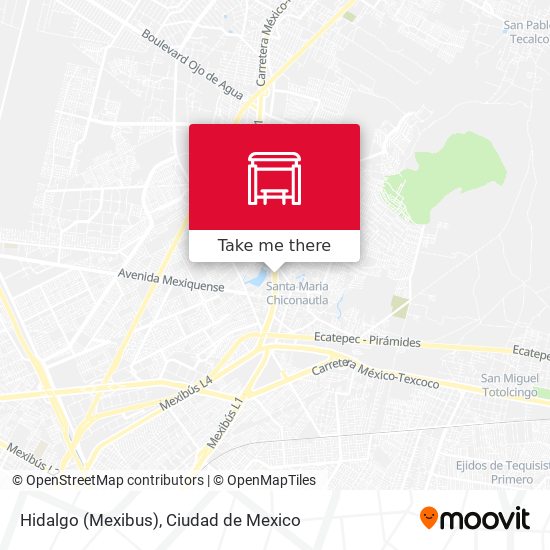 Mapa de Hidalgo (Mexibus)