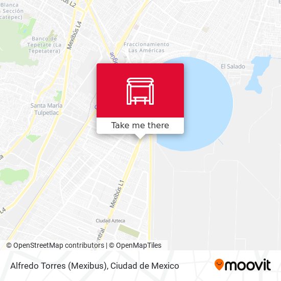 Alfredo Torres (Mexibus) map