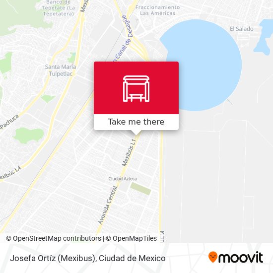 Mapa de Josefa Ortíz (Mexibus)