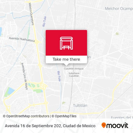 Avenida 16 de Septiembre 202 map