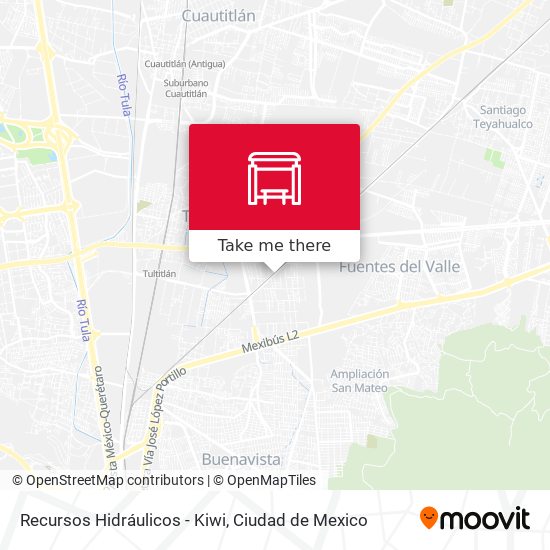 Recursos Hidráulicos - Kiwi map