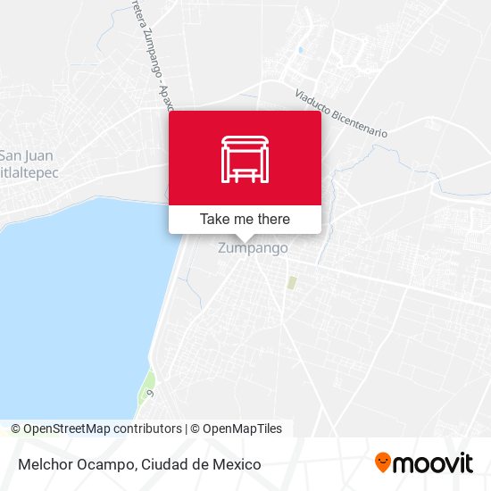 Melchor Ocampo map