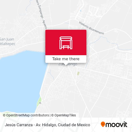 Jesús Carranza - Av. Hidalgo map