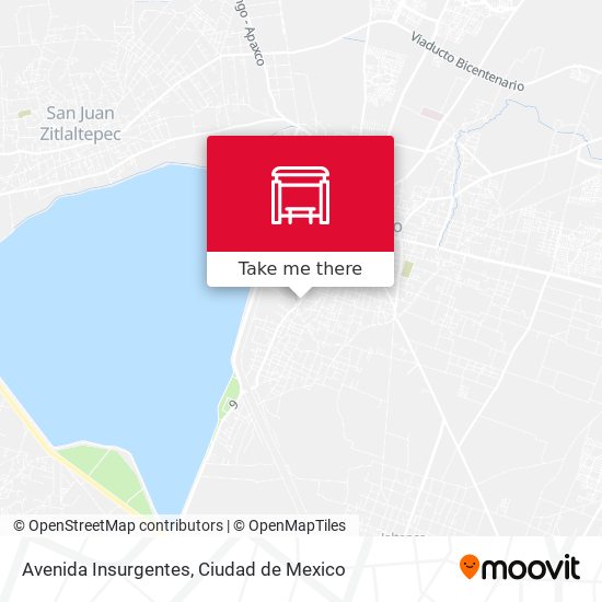 Mapa de Avenida Insurgentes