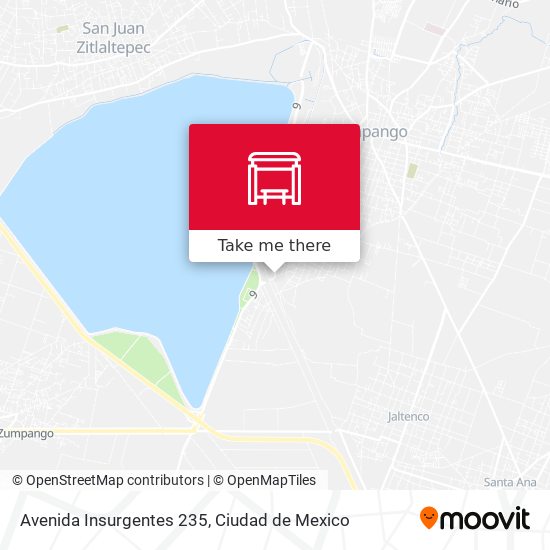 Mapa de Avenida Insurgentes 235
