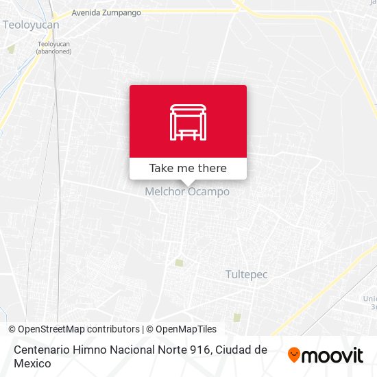 Centenario Himno Nacional Norte 916 map