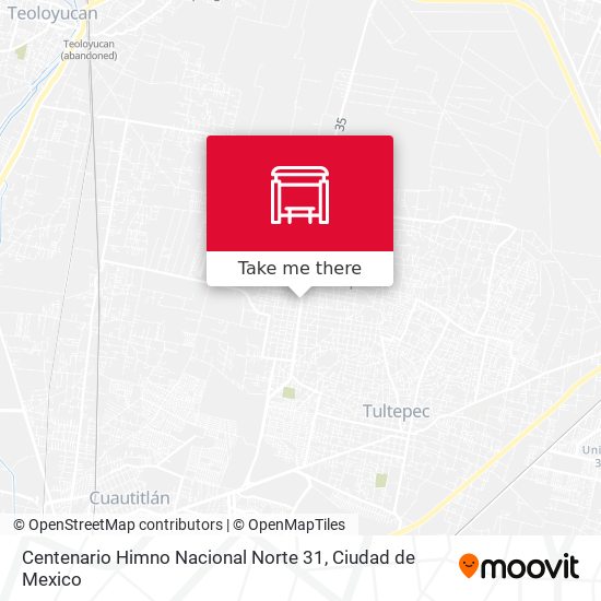 Centenario Himno Nacional Norte 31 map