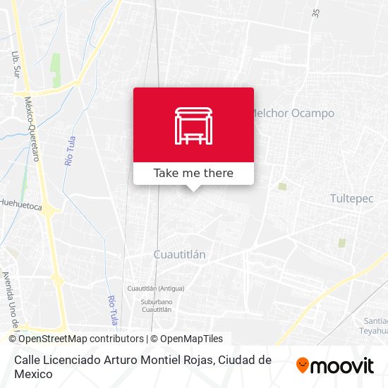 Calle Licenciado Arturo Montiel Rojas map