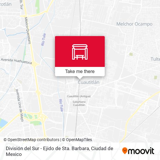 Mapa de División del Sur - Ejido de Sta. Barbara