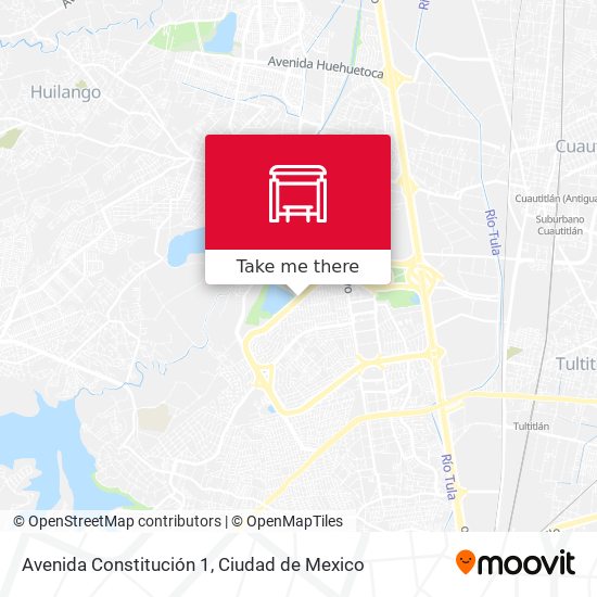 Mapa de Avenida Constitución 1