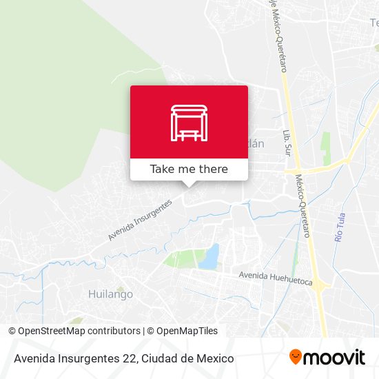 Mapa de Avenida Insurgentes 22