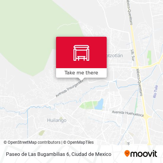 Mapa de Paseo de Las Bugambilias 6