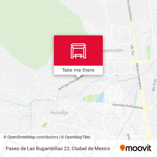 Paseo de Las Bugambilias 22 map