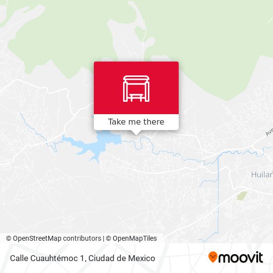 Mapa de Calle Cuauhtémoc 1