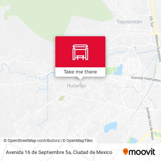 Avenida 16 de Septiembre 5a map