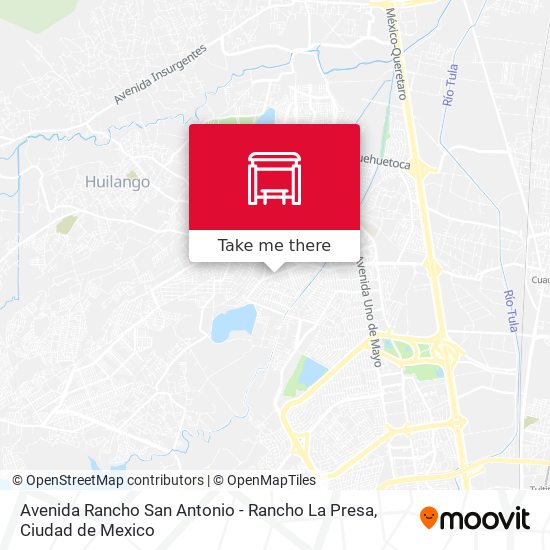 Avenida Rancho San Antonio - Rancho La Presa map