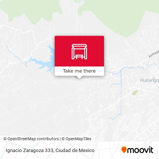 Ignacio Zaragoza 333 map