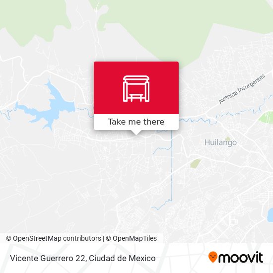 Vicente Guerrero 22 map
