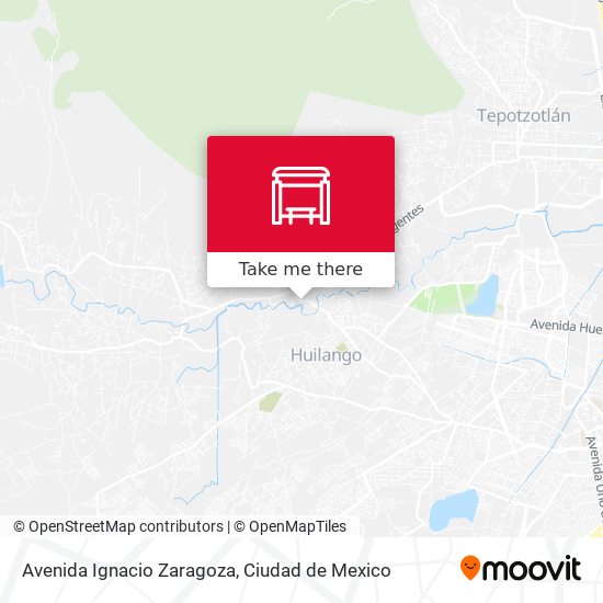 Mapa de Avenida Ignacio Zaragoza