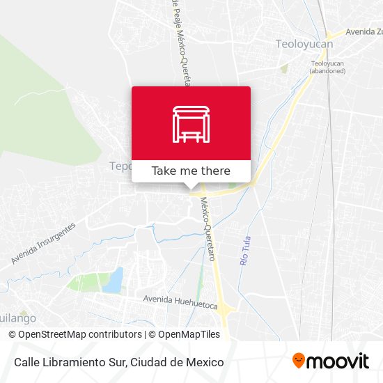 Calle Libramiento Sur map