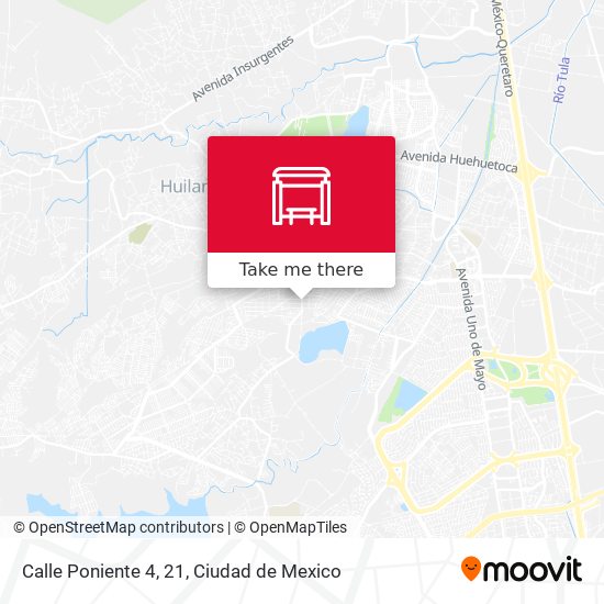 Calle Poniente 4, 21 map