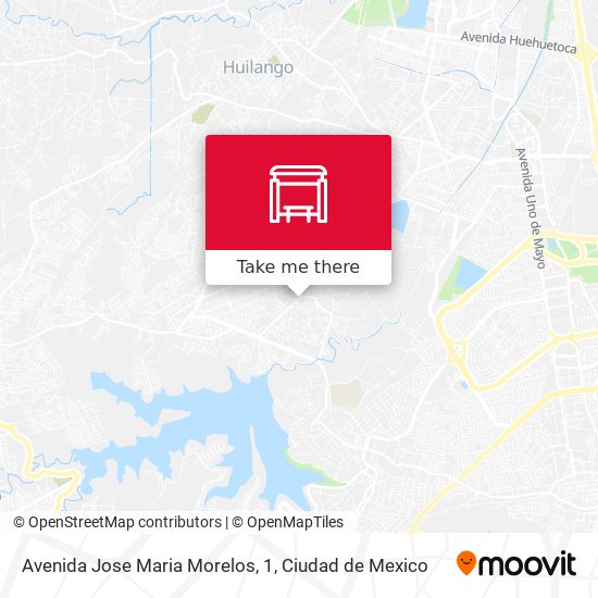 Avenida Jose Maria Morelos, 1 map