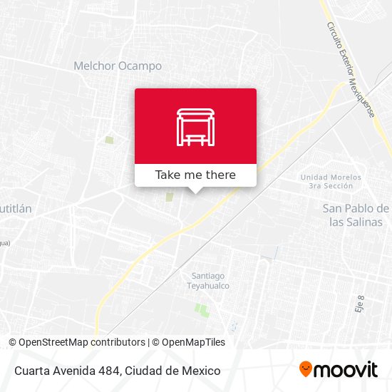 Cuarta Avenida 484 map