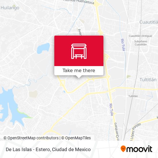 De Las Islas - Estero map