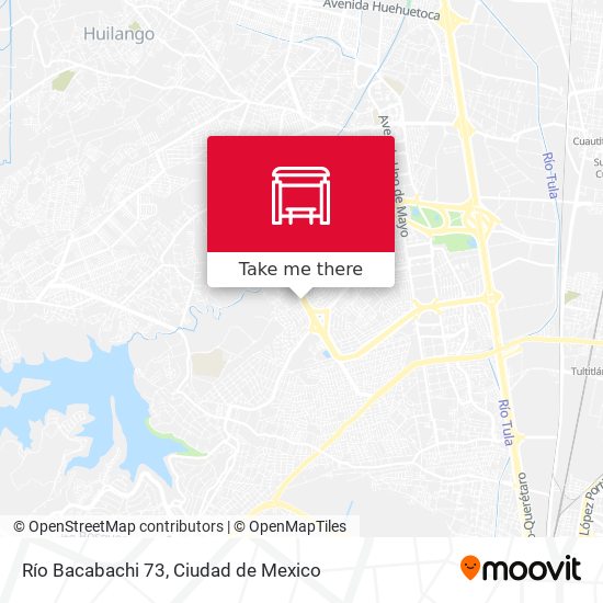 Mapa de Río Bacabachi 73