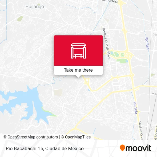 Río Bacabachi 15 map