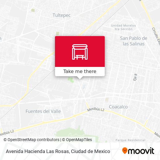 Avenida Hacienda Las Rosas map