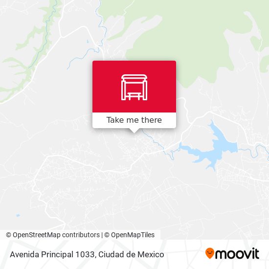 Mapa de Avenida Principal 1033