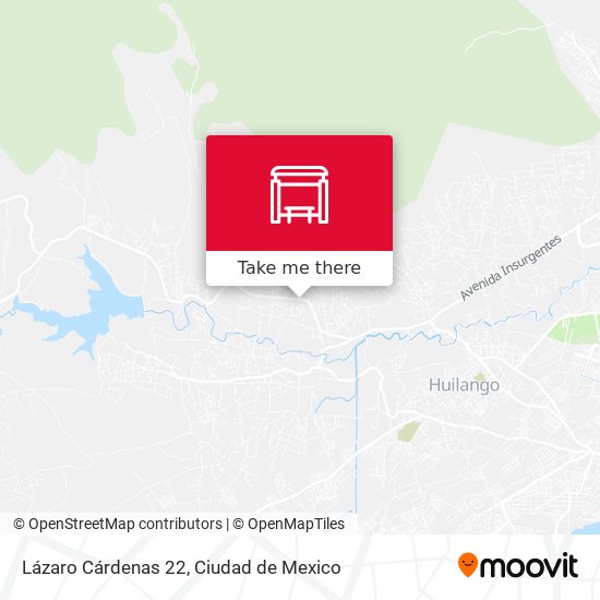 Lázaro Cárdenas 22 map