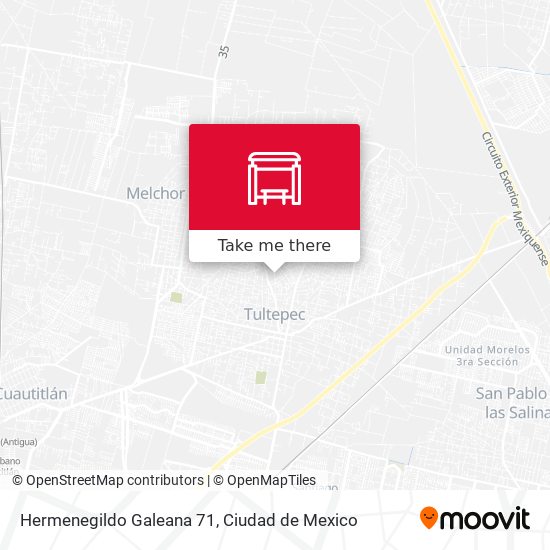 Hermenegildo Galeana 71 map