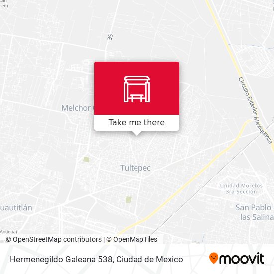 Hermenegildo Galeana 538 map