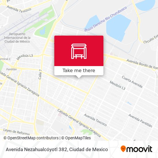 Avenida Nezahualcóyotl 382 map