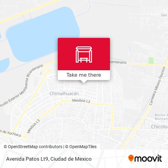 Mapa de Avenida Patos Lt9