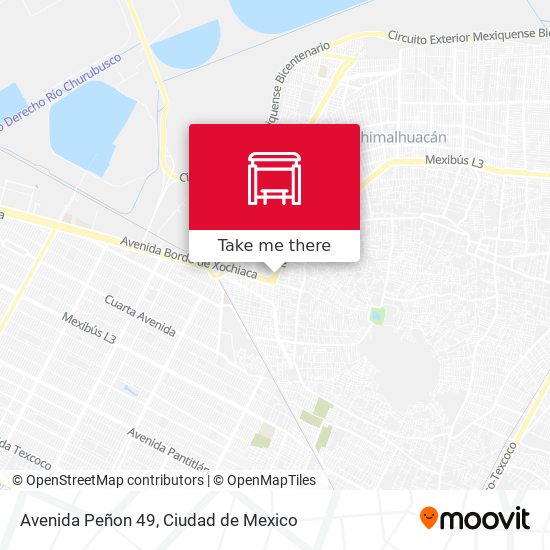 Avenida Peñon 49 map