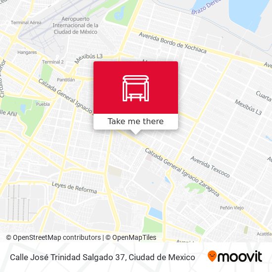 Mapa de Calle José Trinidad Salgado 37