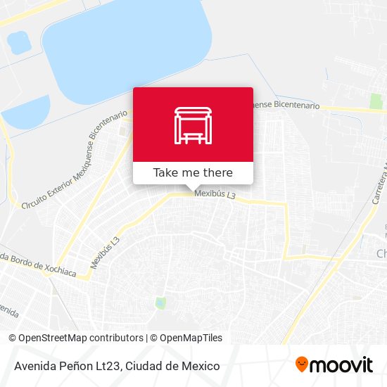 Mapa de Avenida Peñon Lt23